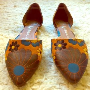 Jeffrey Campbell In-Love Floral d’Orsay Flat